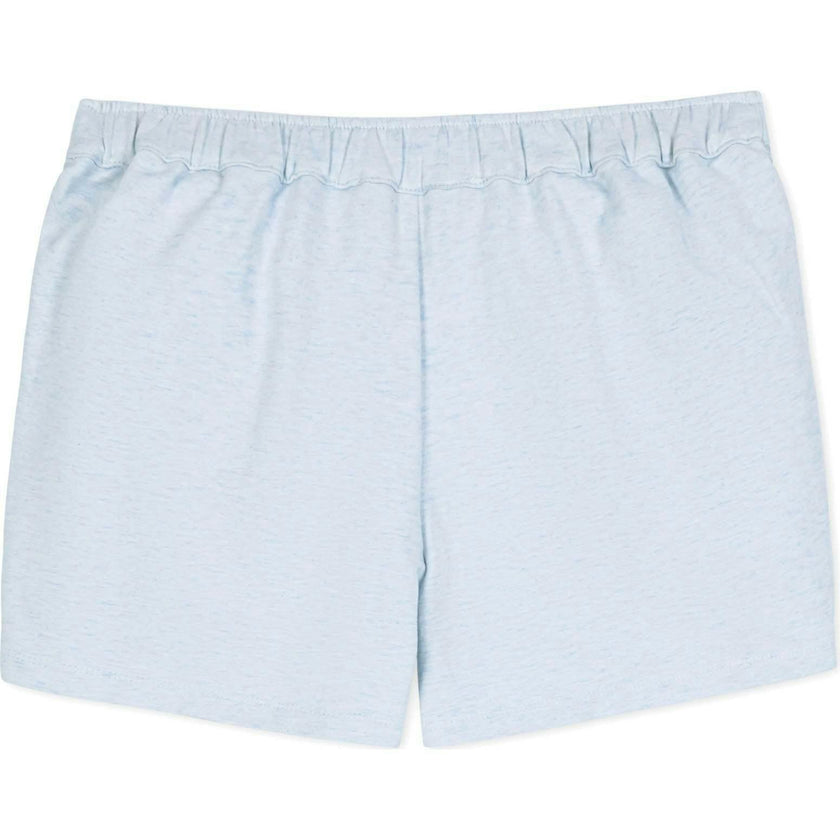 Organic French Terry Patch Pocket Short, Blue