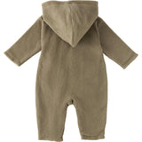 Teddy Fleece Baby Suit, Green