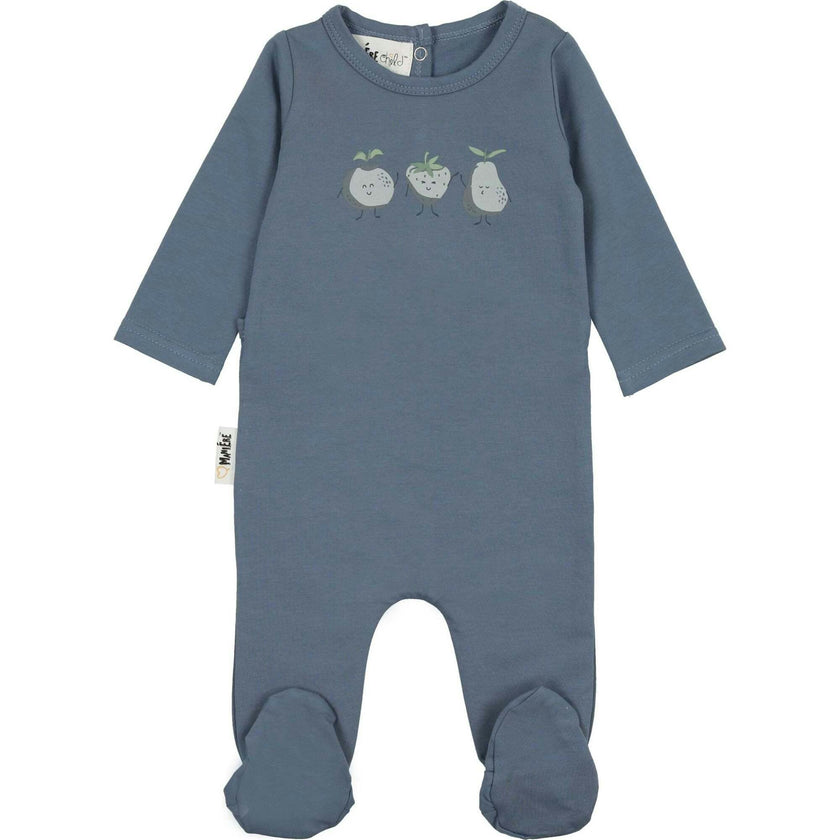 Boys Fruity Friends Print Footie