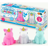 Buddy & Barney: Bath Time Unicorns - 3 Piece Toy Set