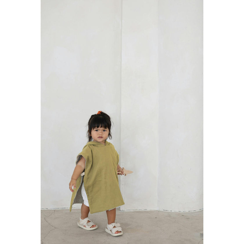 Reversible Hooded Poncho