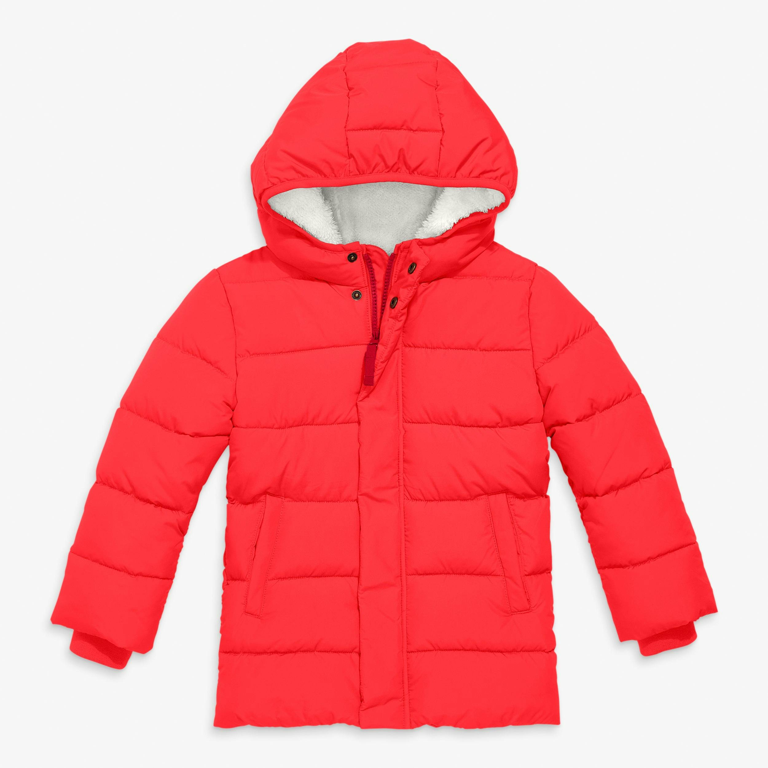 Clearance kids parka puffer coat