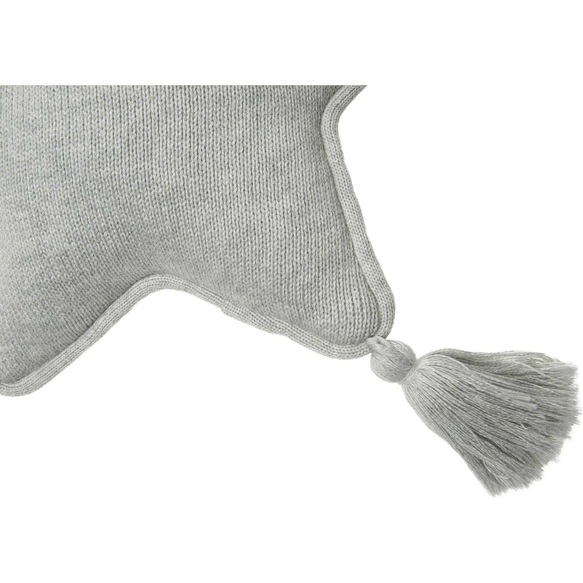 Knitted Twinkle Star Cushion