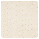 Leaf Print Ribbed Blanket