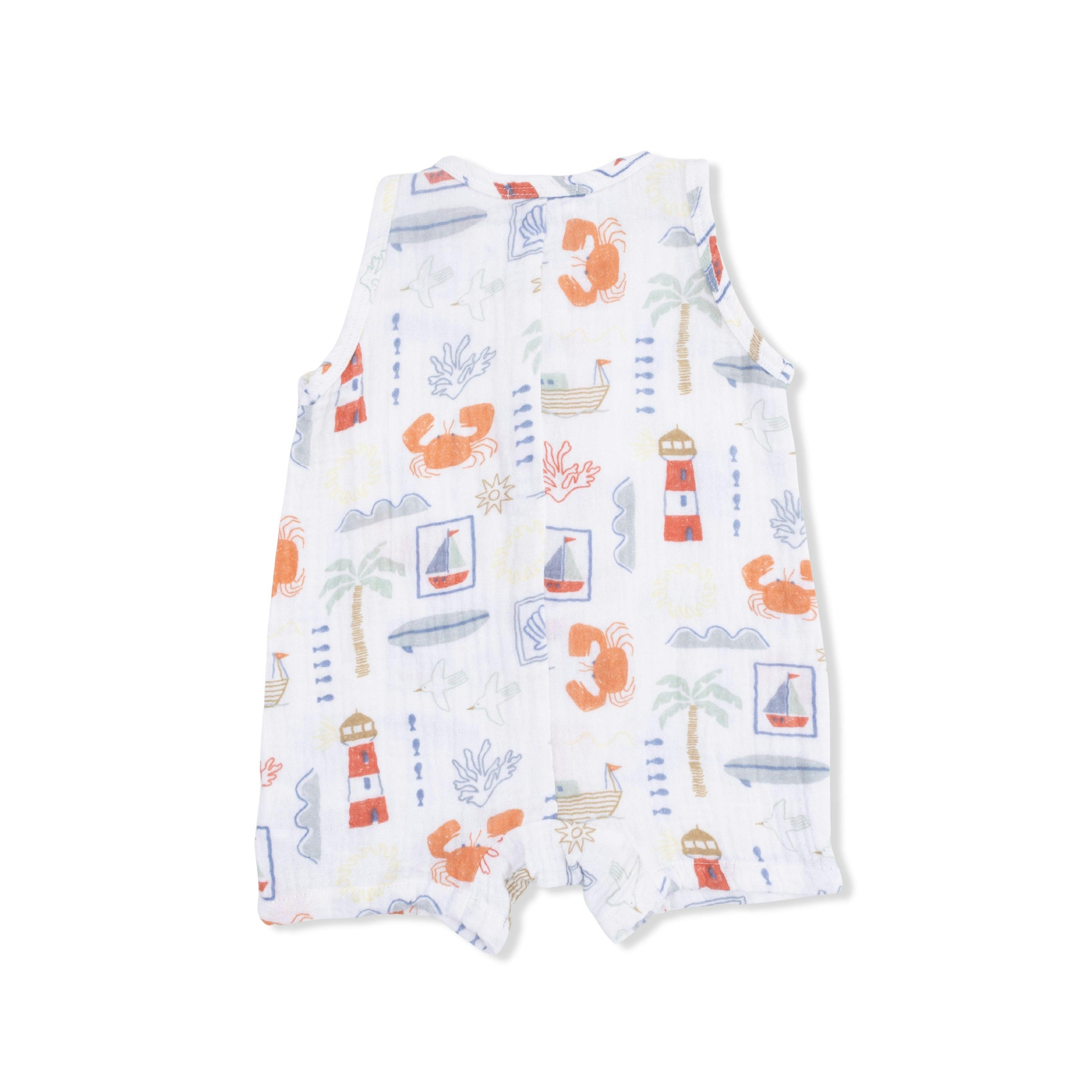 Club Mediterranean - Sleeveless Shortie Romper