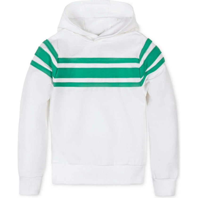 Organic French Terry Hoodie, White