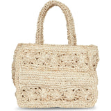 Women's Amina Straw Handle Mini Tote Bag