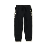 Stripe-Out Joggers, Jet Black