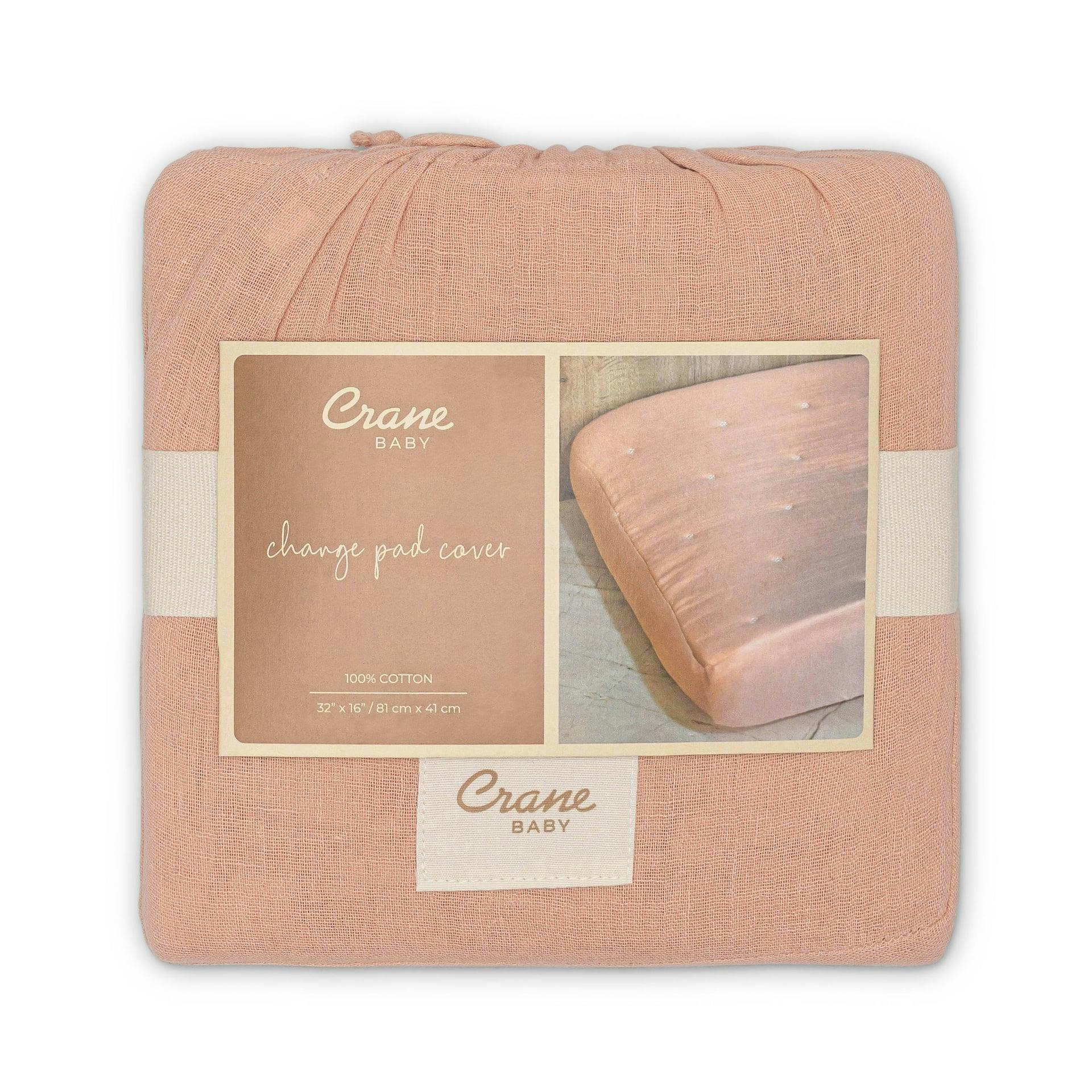 Violet Daisy Tuck Cotton Quilted Change Pad Cover