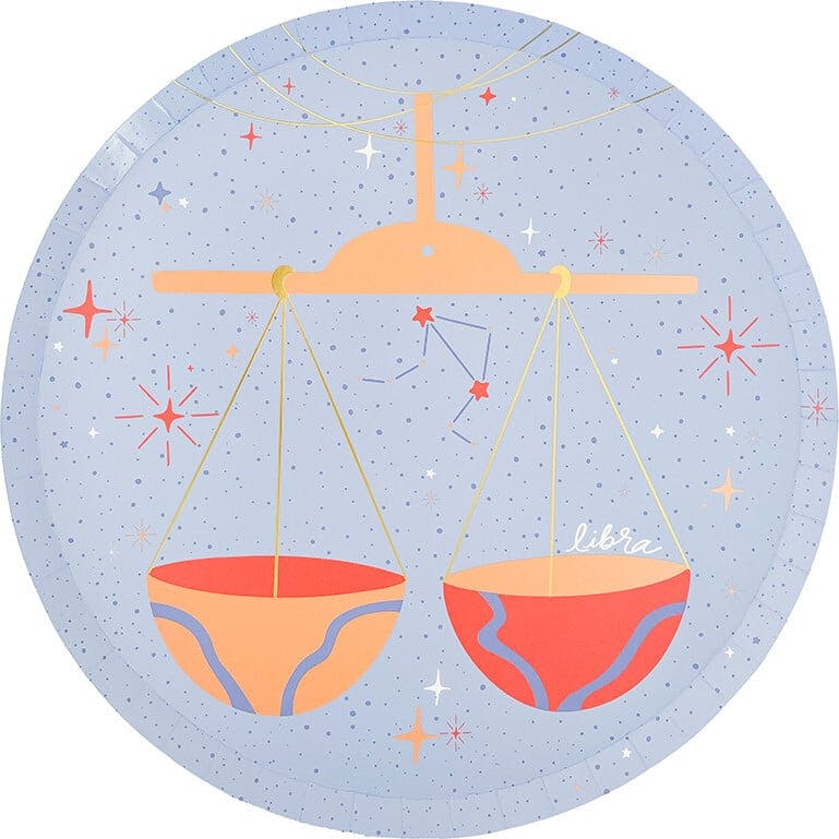 Zodiac Pisces Dinner Plates
