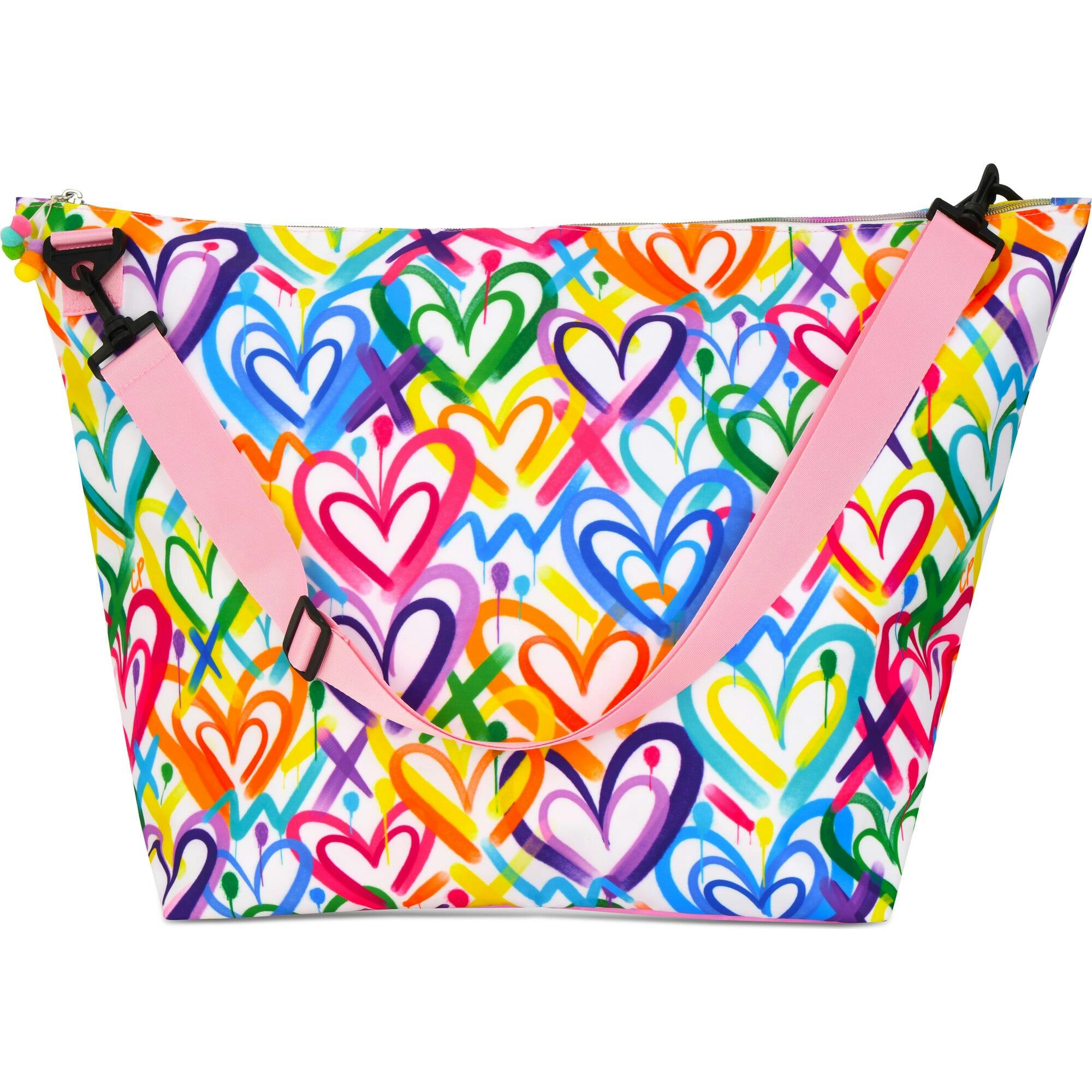 COREY PAIGE HEARTS WEEKENDER BAG