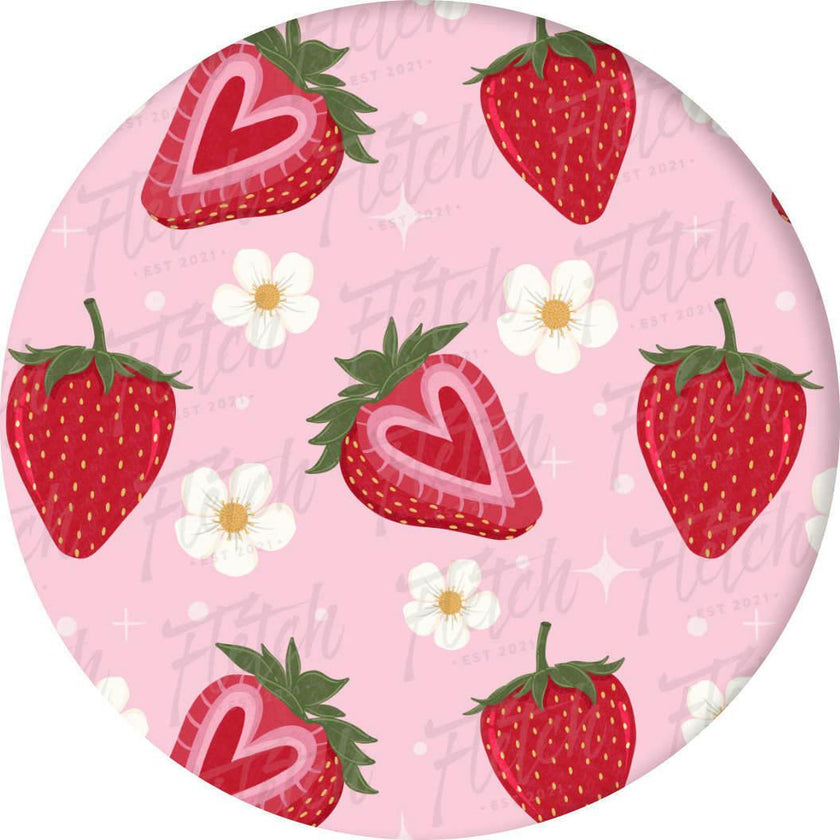 Strawberry Fields Twirl Dress, Pink