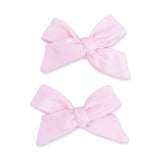Solid Pink A Boo - 2 Pack Bow Clips