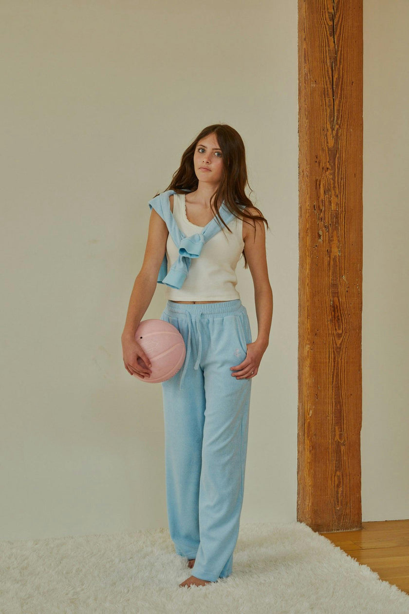 Harlow White Heart Cut Out Tank
