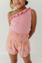 One-Shoulder Ribbed Tank