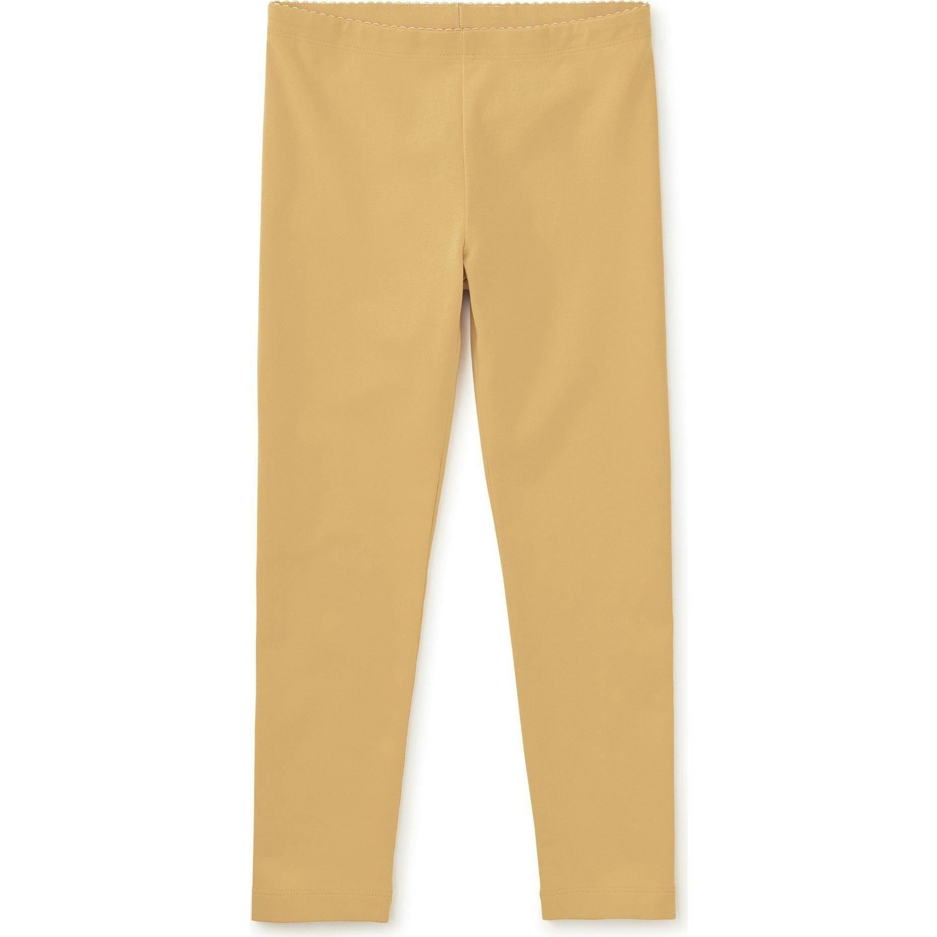 Solid Leggings, Yellow
