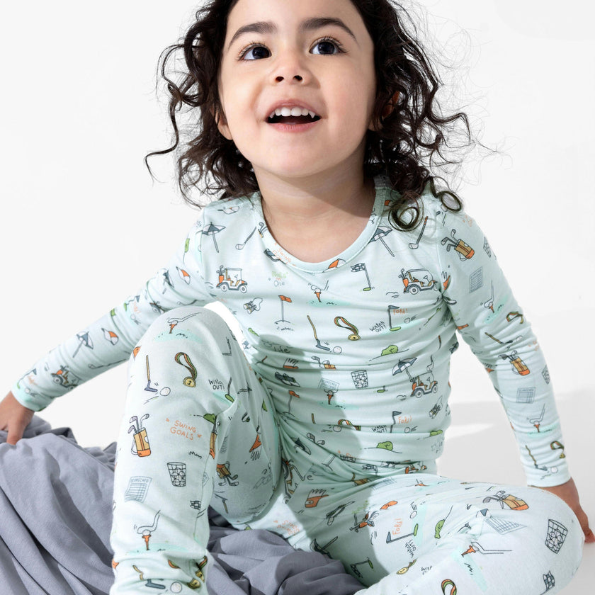 Golf Bamboo Kids Pajamas