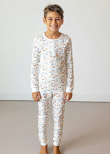 Forest Adventure Pima Long Pajama Set