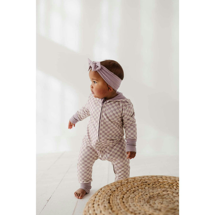 Baby Girl Terry Zip Romper