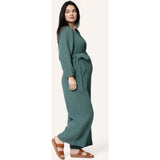 Alma Nursing Jumpsuit, Green