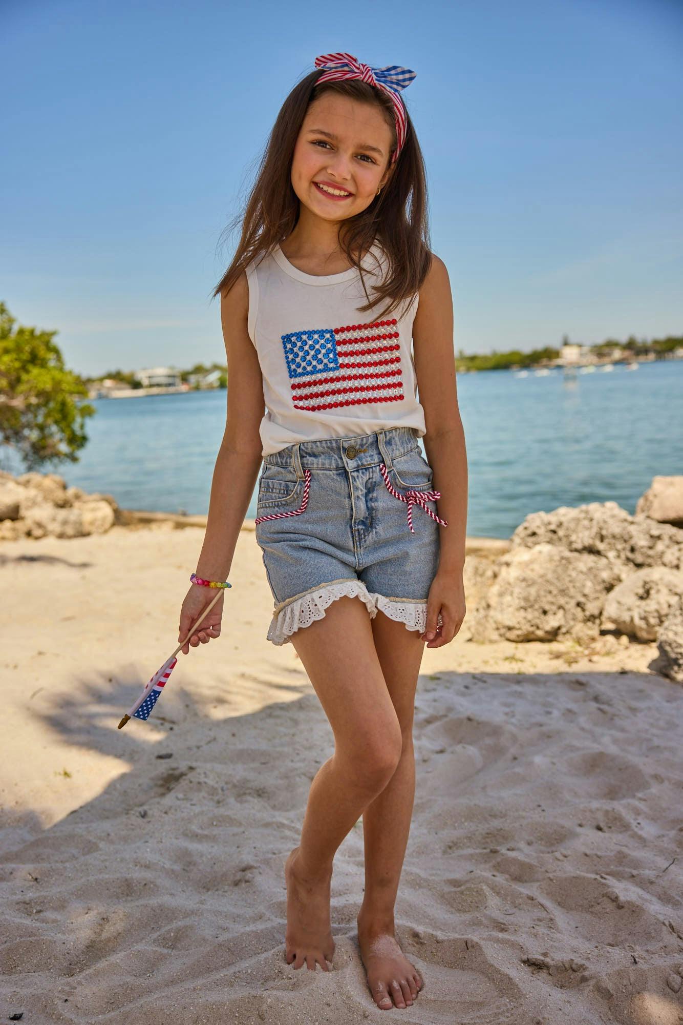American Flag Tank