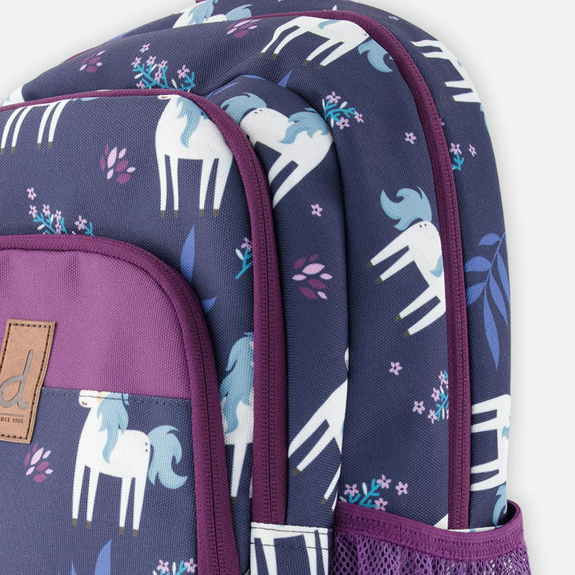 Little Girl Unicorn Lightweight Spacious Backpack