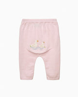 Baby Duck Leggings in Pale Pink