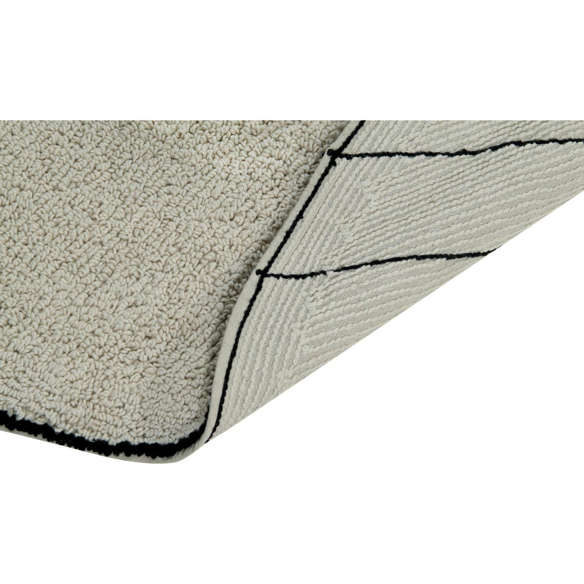 Trace Round Washable Rug