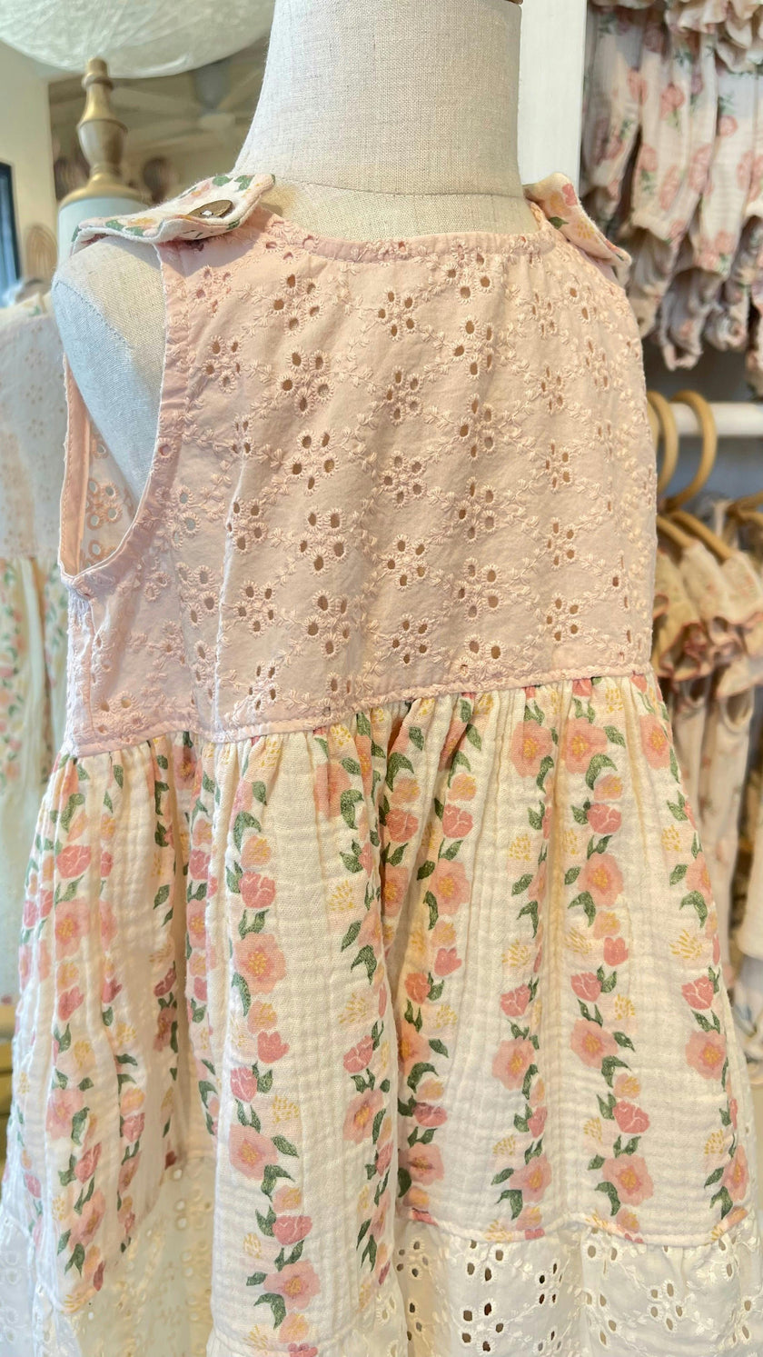 Gigi Dress in Pink Rose Reverie