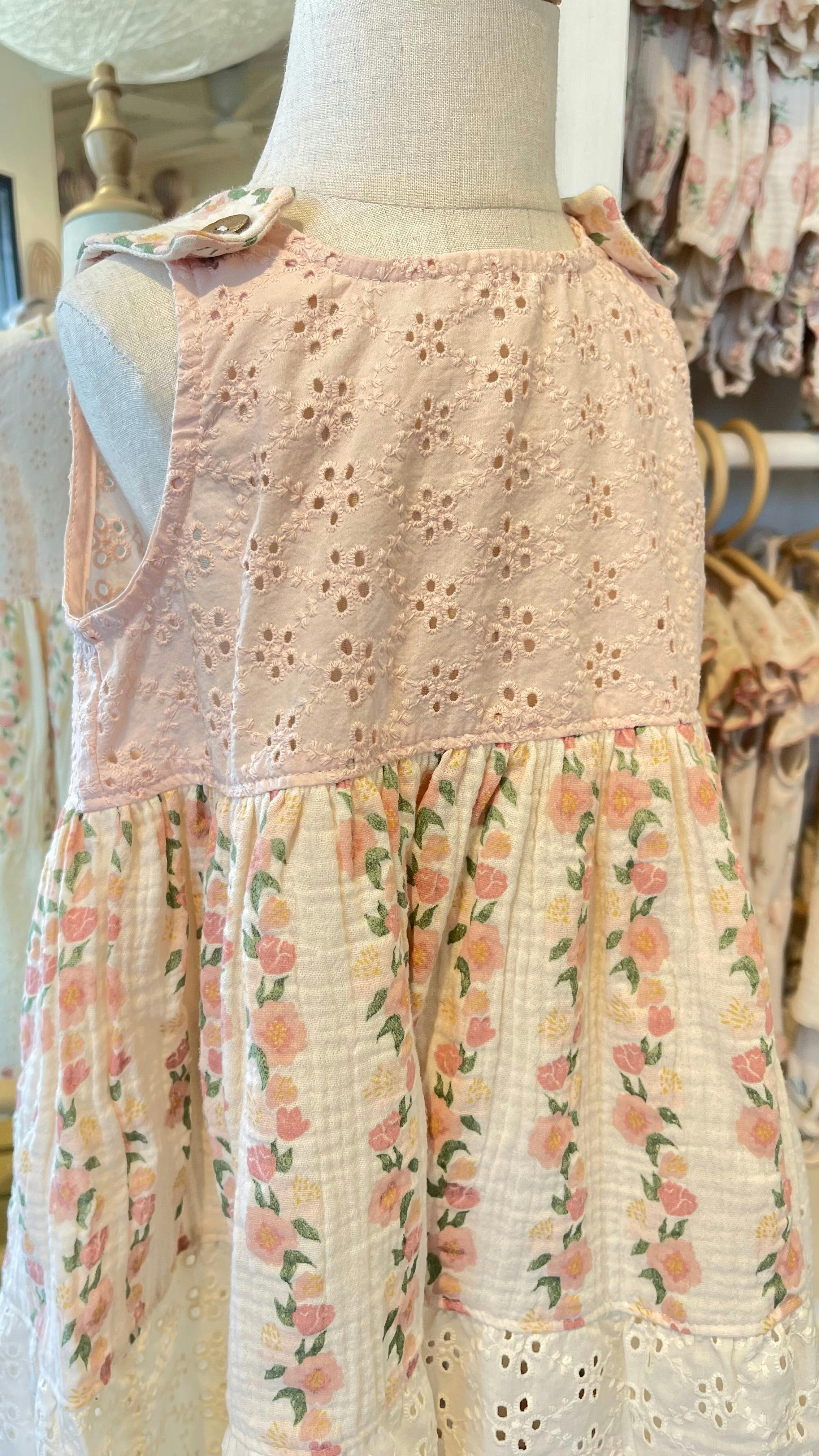 Gigi Dress in Pink Rose Reverie