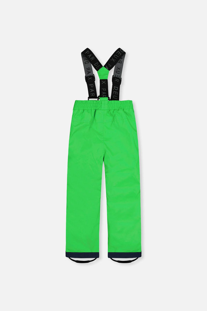 Light Weight Two Piece Chill Snowsuit Blue And Green Checkered Print