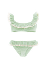 Kate Bikini - mint and ivory