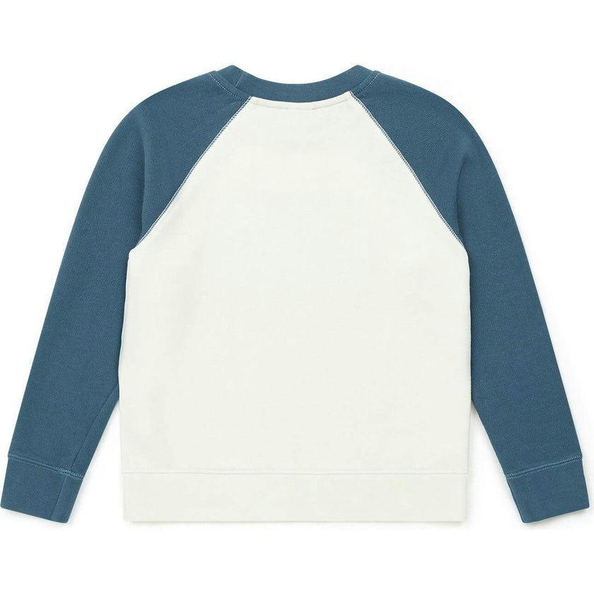 BONTON Logo Baseball Ringer Sweatshirt