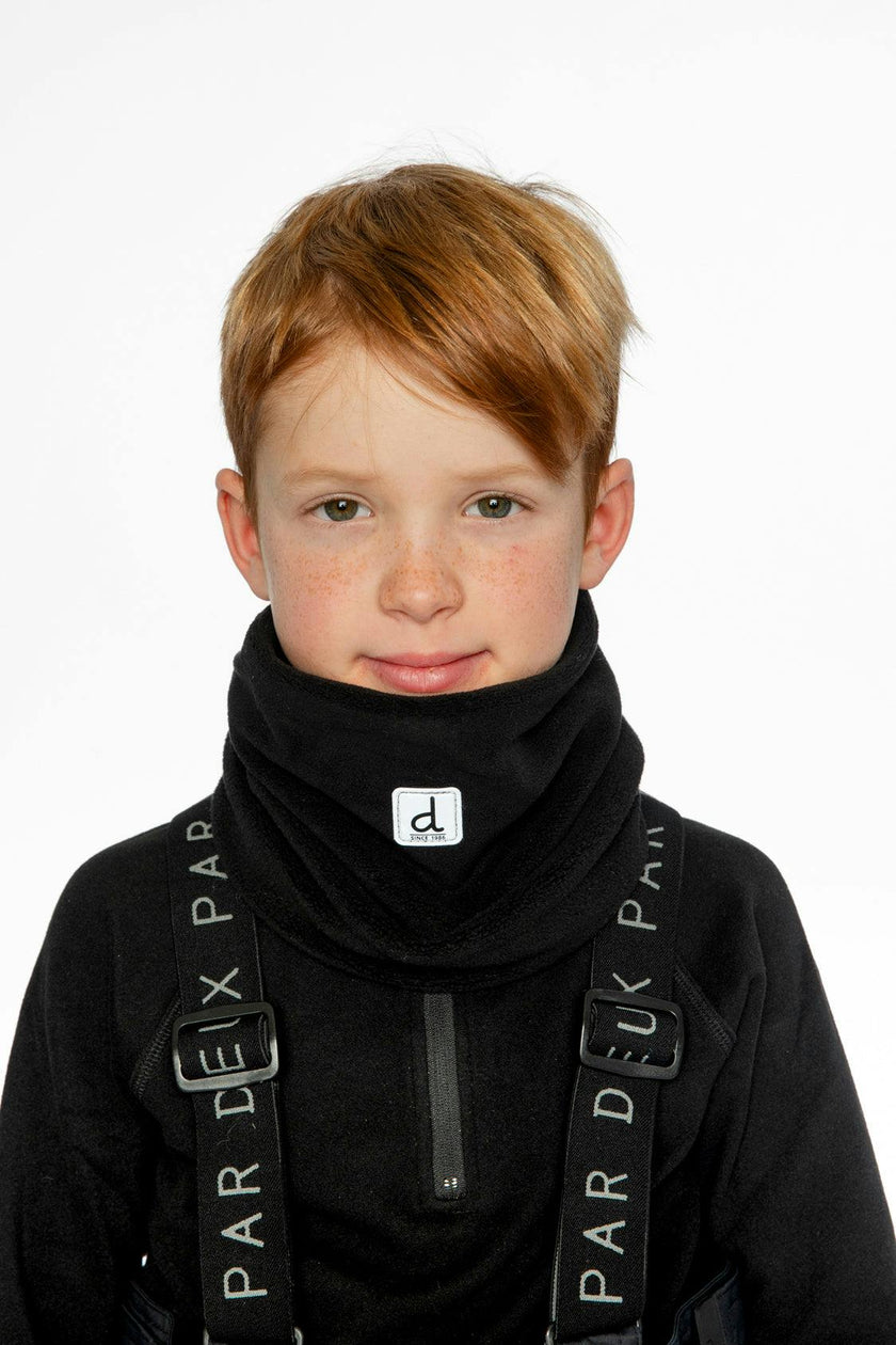 Winter Knit Neckwarmer Black
