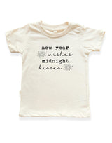 New Year Wishes Organic Kids T-Shirt