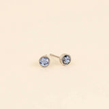 September Birthstone Stud Earrings