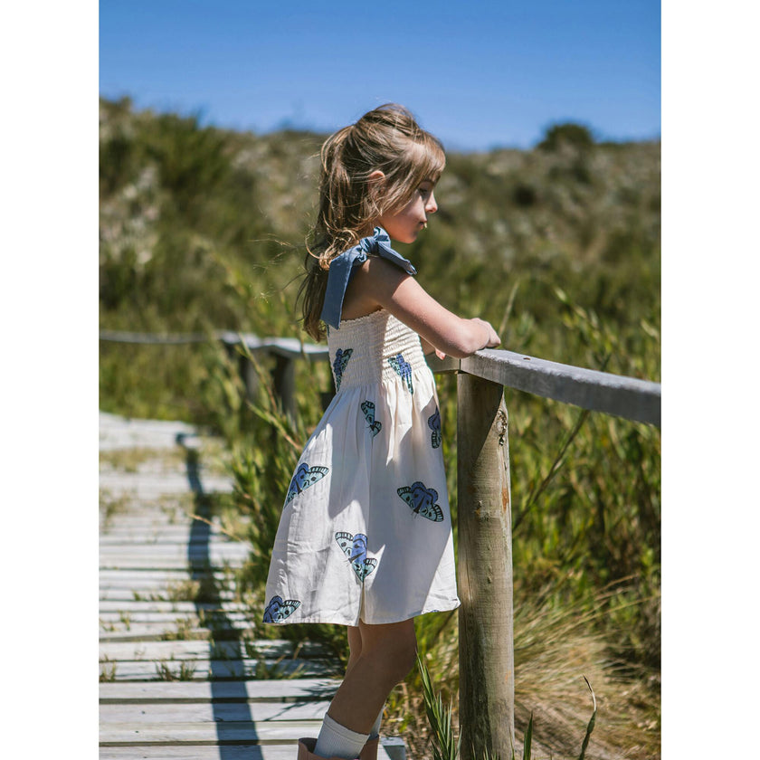 POLILLA AZUL - WAFFLE DRESS