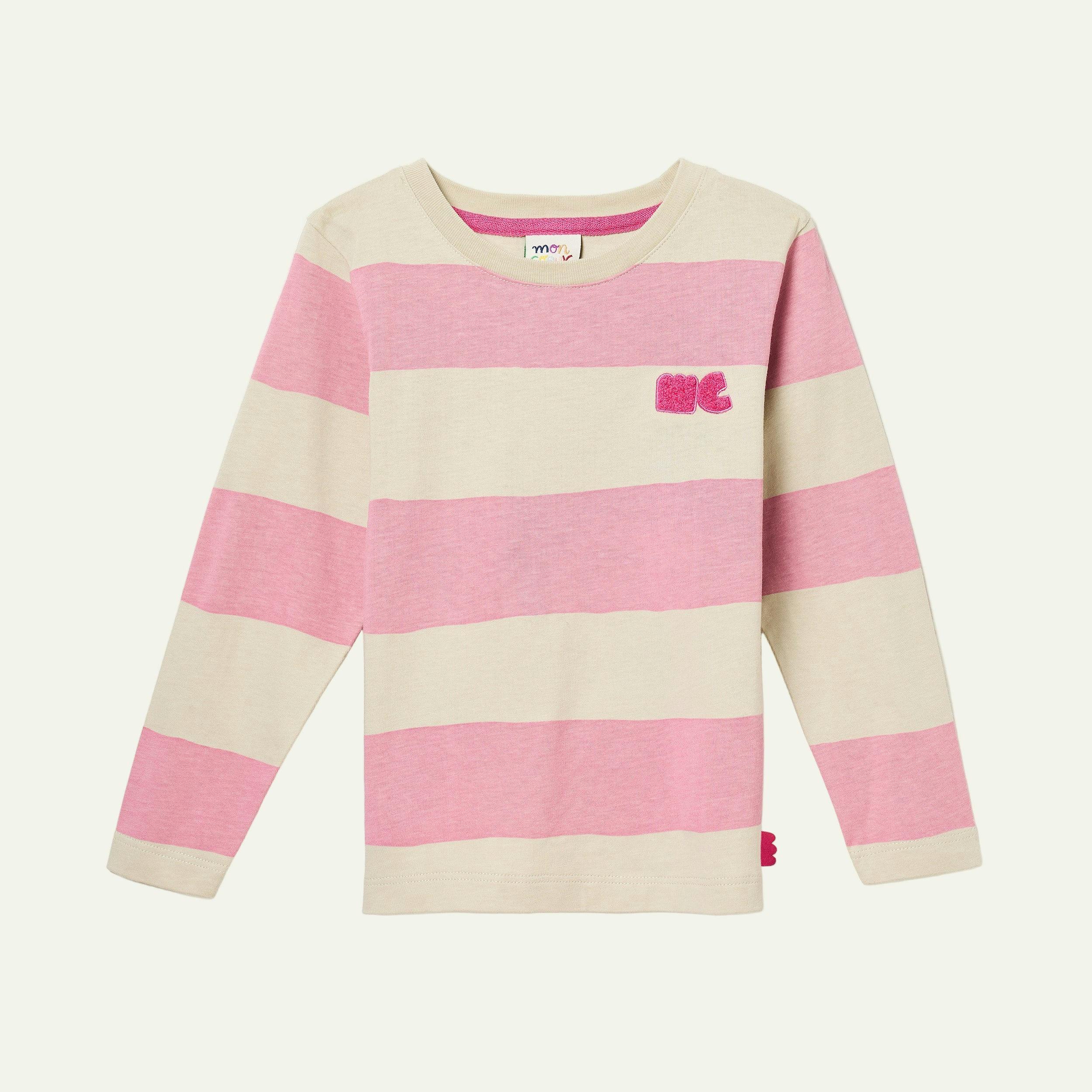 Recycled Cotton Rugby Stripe T-Shirt