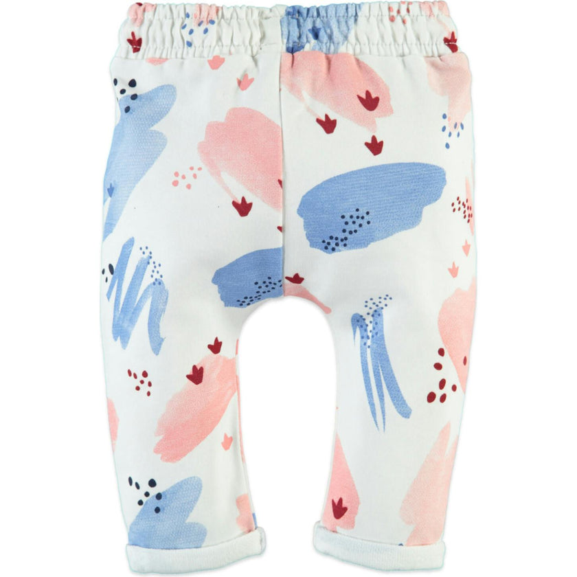 Abstract Print Drawstring Sweatpants