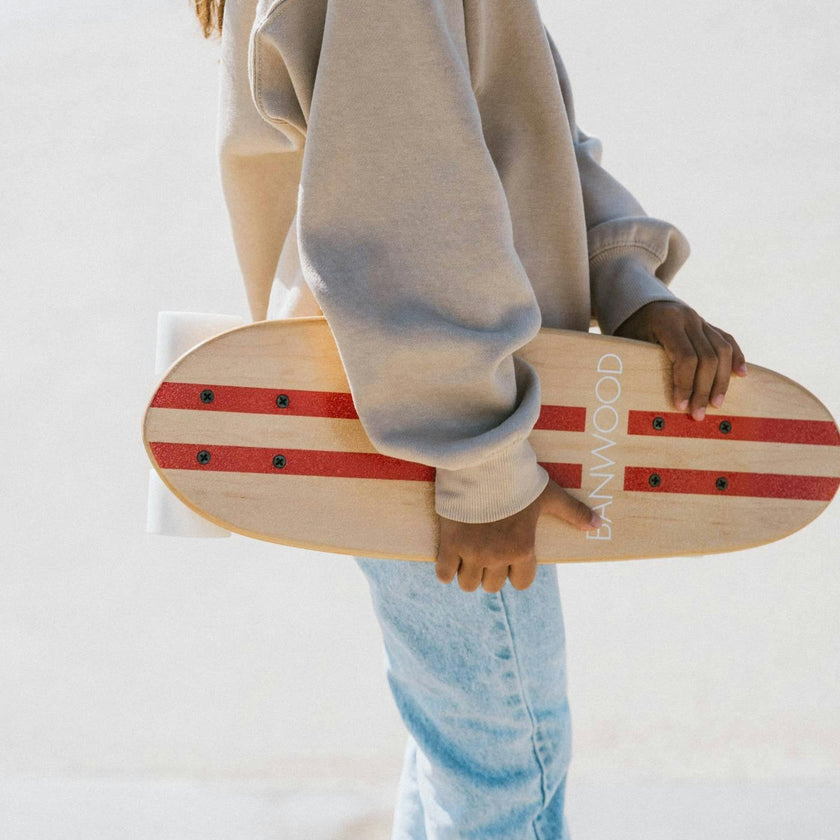 Banwood Kids Skateboard — Red