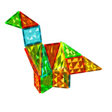 Geomag Magnetic Tiles Gems Rocket 32 Piece Set