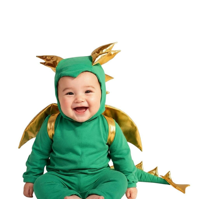 Emerald Sky Dragon Pajama Costume