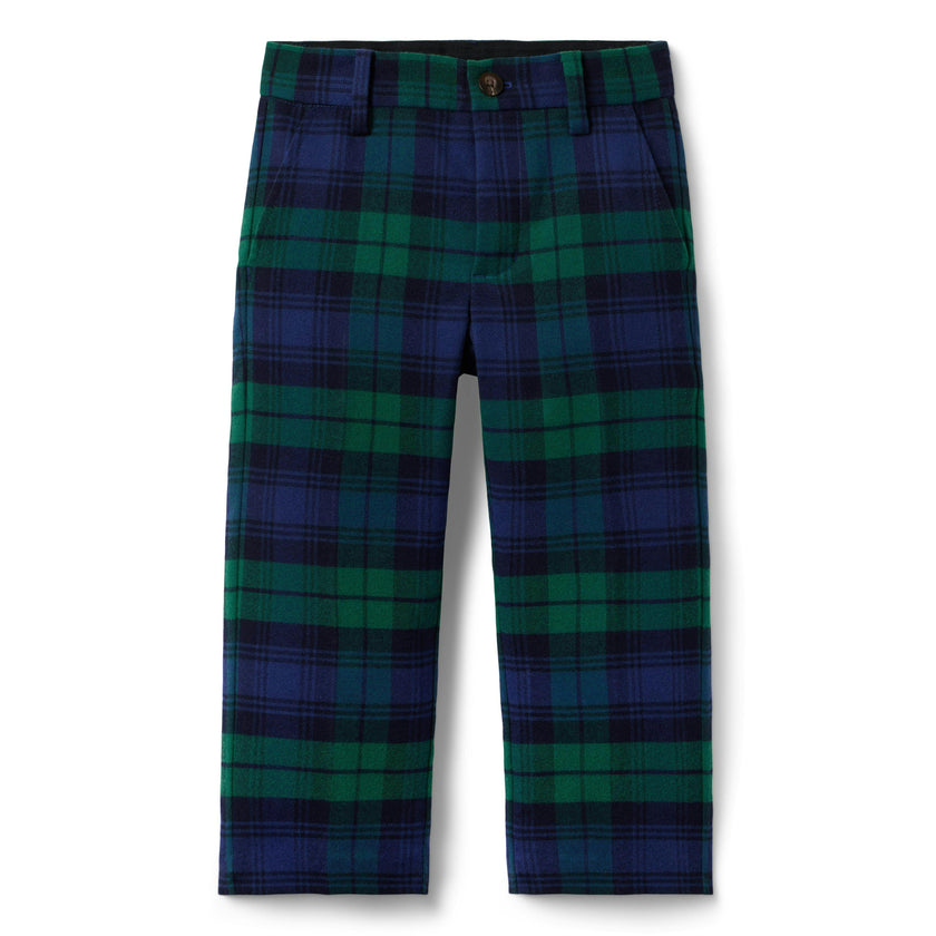The Tartan Pant, green