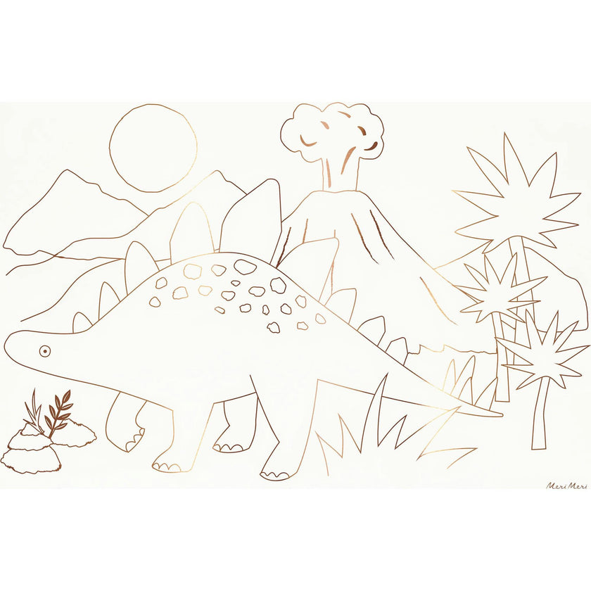 Dinosaurs Coloring Placemats