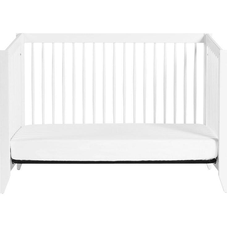 Sprout 4-in-1 Convertible Crib | w/Toddler Bed Conversion Kit in White