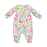 Angeline Floral - Smocked Long Sleeve Romper