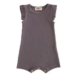 Purple Plum Ruffle Modal Shortie