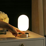 Eli 8" Modern Minimalist Rechargeable Integrated Portable LED Table Lamp