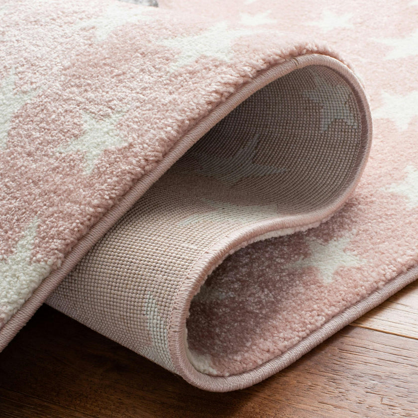 Carousel Kids Buzz Rug, Pink