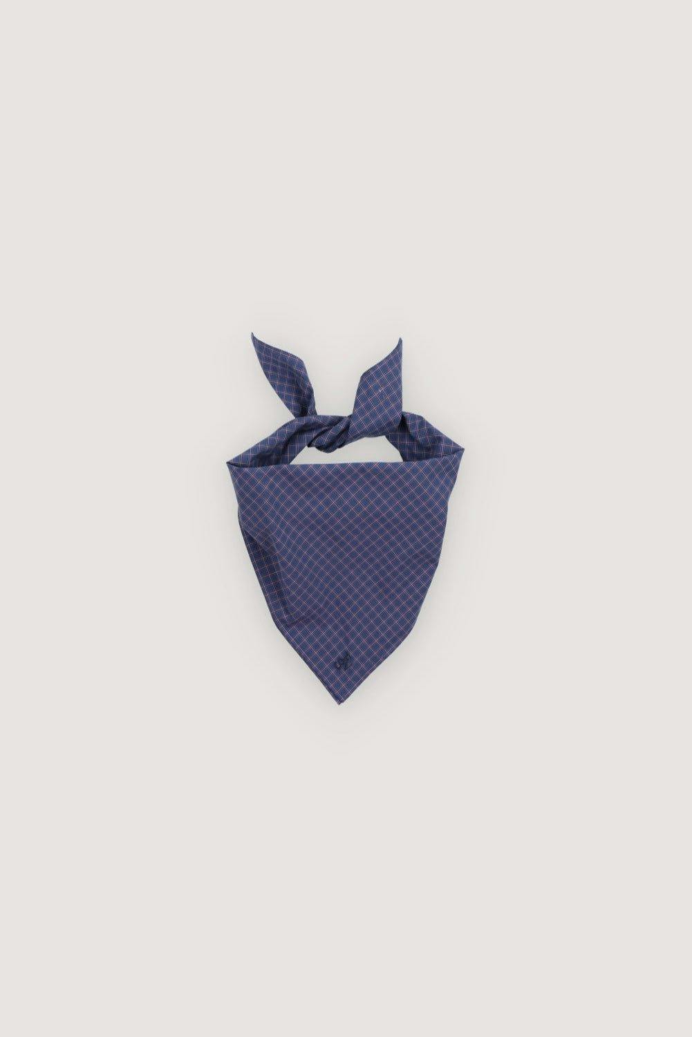 Estela Woman Neck Scarf Check_Sampling